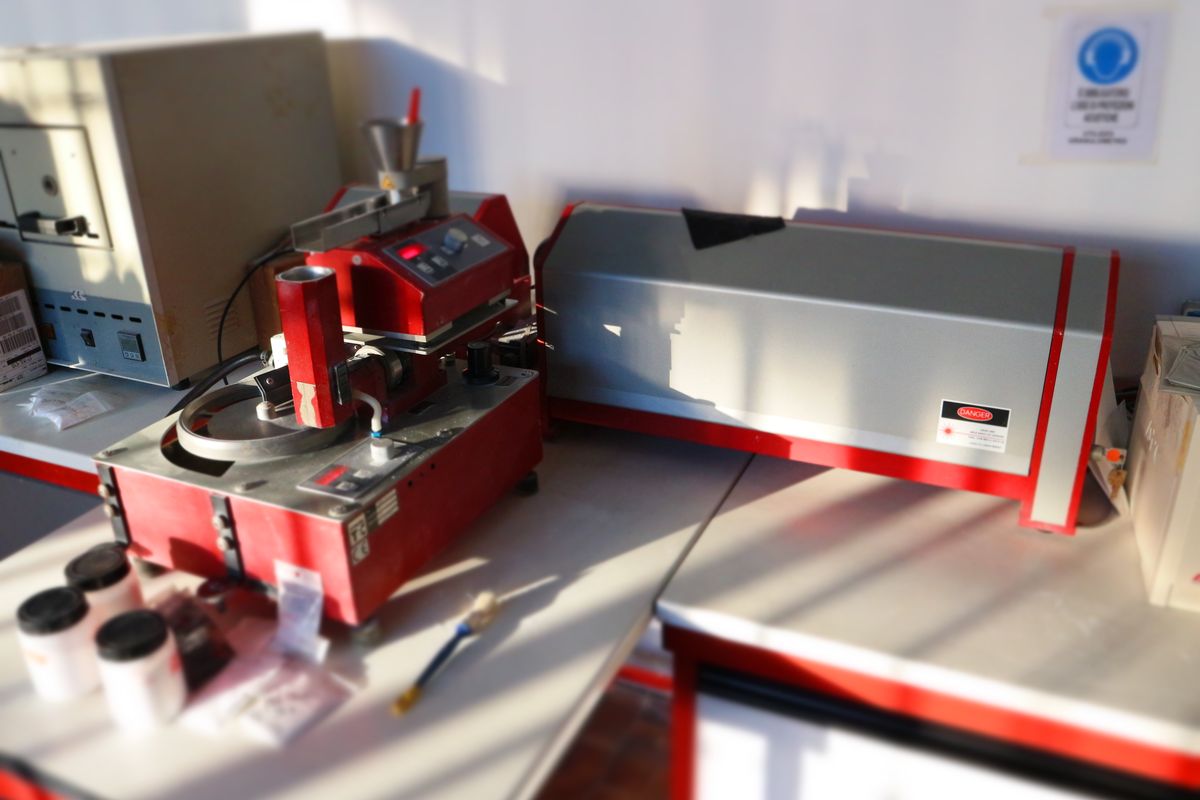 Granulometro laser per l'analisi granulometrica delle polveri micronizzate