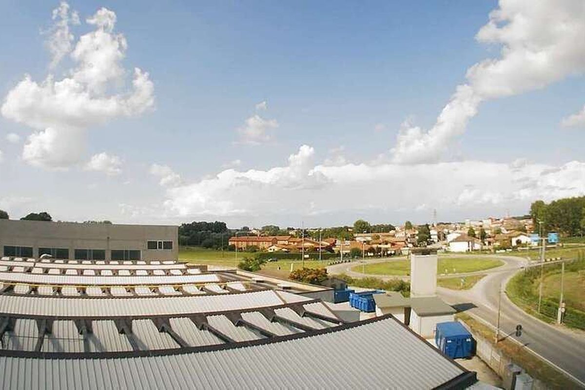Lo stabilimento De Grandi di Tromello, produzione di Fluoran UR